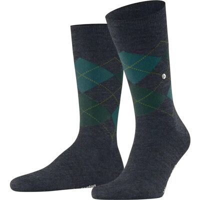 Chaussettes Burlington Edinburgh Melange Bleu 40/46 - Publicité Chaussettes Burlington Edinburgh Melange Bleu 40/46 - Publicité