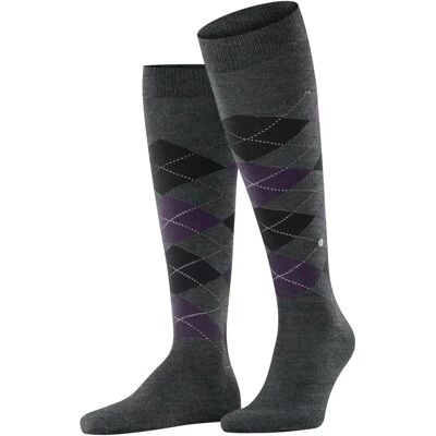 Chaussettes hautes Burlington Edinburgh Gris 40/46 - Publicité Chaussettes hautes Burlington Edinburgh Gris 40/46 - Publicité