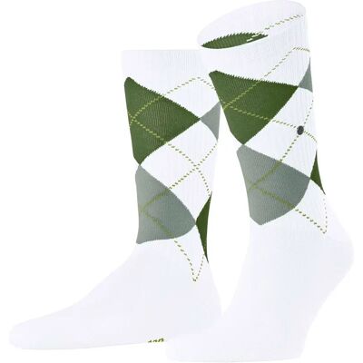 Chaussettes Burlington Rib Courtside Blanc 40/46 - Publicité Chaussettes Burlington Rib Courtside Blanc 40/46 - Publicité