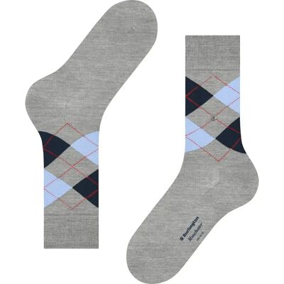 Chaussettes Burlington Manchester Gris 40/46 - Publicité Chaussettes Burlington Manchester Gris 40/46 - Publicité