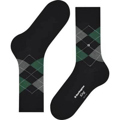 Chaussettes Burlington King Noir 46/50 - Publicité Chaussettes Burlington King Noir 46/50 - Publicité