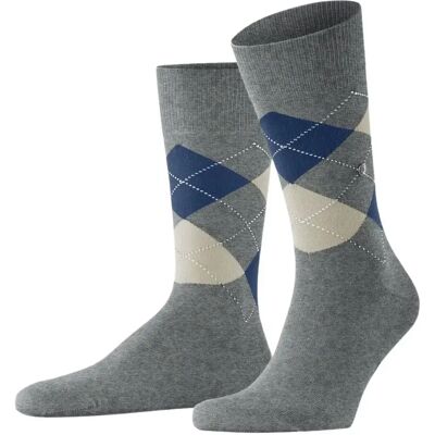 Chaussettes Burlington King Gris 40/46 - Publicité Chaussettes Burlington King Gris 40/46 - Publicité