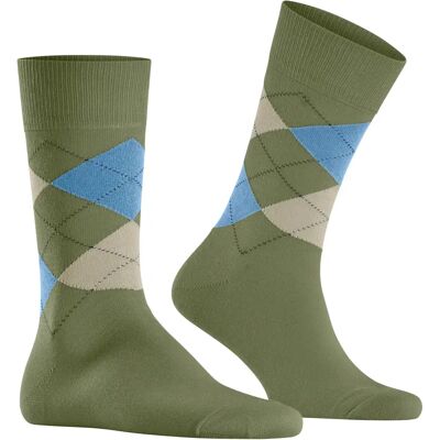 Chaussettes Burlington King Vert 40/46 - Publicité Chaussettes Burlington King Vert 40/46 - Publicité