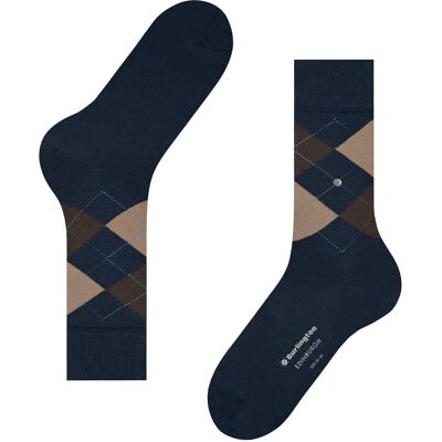 Chaussettes Burlington Edinburgh Bleu 40/46 - Publicité Chaussettes Burlington Edinburgh Bleu 40/46 - Publicité