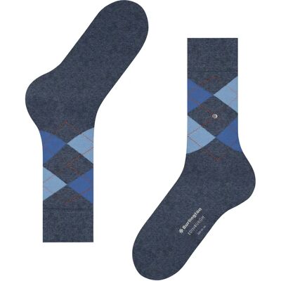 Chaussettes Burlington Edinburgh Bleu 40/46 - Publicité Chaussettes Burlington Edinburgh Bleu 40/46 - Publicité