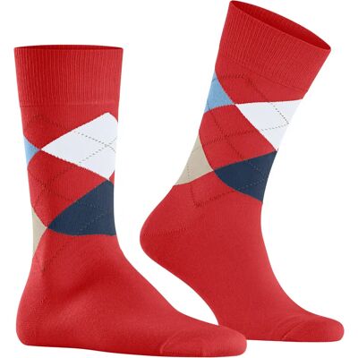 Chaussettes Burlington King Rouge 40/46 - Publicité Chaussettes Burlington King Rouge 40/46 - Publicité