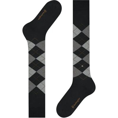 Chaussettes mi-bas Burlington Edinburgh Noir 40/46 - Publicité Chaussettes mi-bas Burlington Edinburgh Noir 40/46 - Publicité