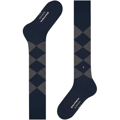 Chaussettes mi-bas Burlington Edinburgh Bleu 40/46 - Publicité Chaussettes mi-bas Burlington Edinburgh Bleu 40/46 - Publicité