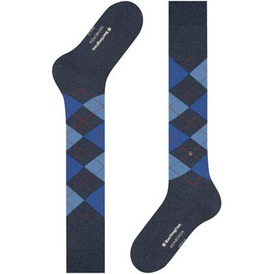 Chaussettes mi-bas Burlington Edinburgh Bleu 40/46 - Publicité Chaussettes mi-bas Burlington Edinburgh Bleu 40/46 - Publicité