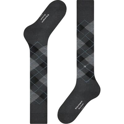 Chaussettes mi-bas Burlington Manchester Gris 40/46 - Publicité Chaussettes mi-bas Burlington Manchester Gris 40/46 - Publicité