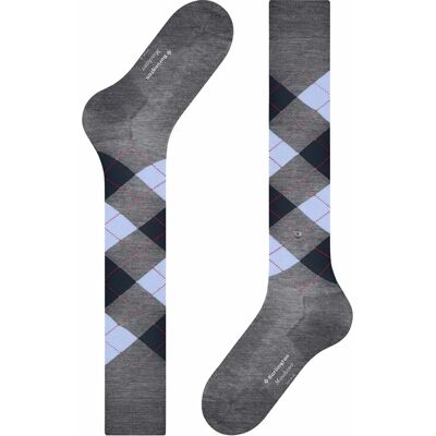 Chaussettes mi-bas Burlington Manchester Gris 40/46 - Publicité Chaussettes mi-bas Burlington Manchester Gris 40/46 - Publicité