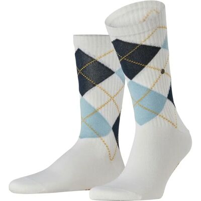 Chaussettes Burlington Rib Court Blanc 40/46 - Publicité Chaussettes Burlington Rib Court Blanc 40/46 - Publicité