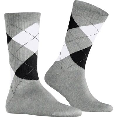 Chaussettes Burlington Rib Court Gris 40/46 - Publicité Chaussettes Burlington Rib Court Gris 40/46 - Publicité
