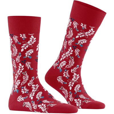 Chaussettes Burlington Bloomingday Rouge 40/46 - Publicité Chaussettes Burlington Bloomingday Rouge 40/46 - Publicité