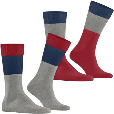 Chaussettes Burlington Magic Mismatch (x2) Gris 40/46 - Publicité Chaussettes Burlington Magic Mismatch (x2) Gris 40/46 - Publicité