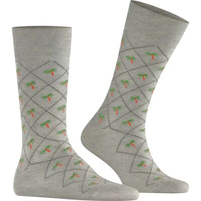 Chaussettes Burlington Palm Tree Gris 40/46 - Publicité Chaussettes Burlington Palm Tree Gris 40/46 - Publicité