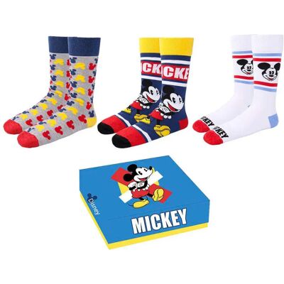 Chaussettes Cerda Disney Mickey (x3) Multicolore 36/41 - Publicité Chaussettes Cerda Disney Mickey (x3) Multicolore 36/41 - Publicité