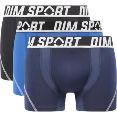 Lot de 3 Boxer DIM Microfibre Sport Noir M - Publicité Lot de 3 Boxer DIM Microfibre Sport Noir M - Publicité