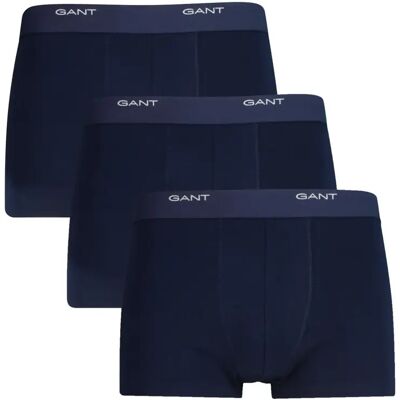 Boxer Gant (x3) Bleu M - Publicité Boxer Gant (x3) Bleu M - Publicité
