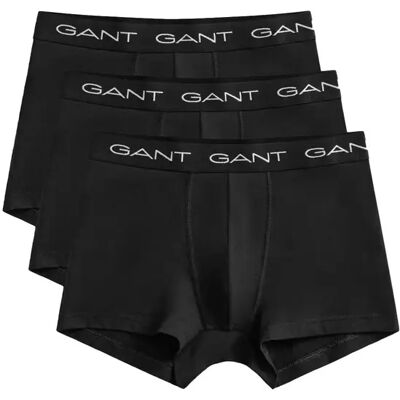 Boxer Gant (x3) Noir XL - Publicité Boxer Gant (x3) Noir XL - Publicité