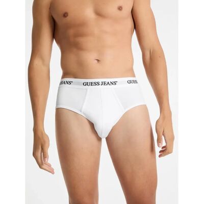 Boxer Guess GJ Brief (x2) Blanc XL - Publicité Boxer Guess GJ Brief (x2) Blanc XL - Publicité