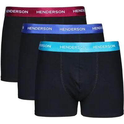 Boxer Henderson Bot 2 (x3) Multicolore L - Publicité Boxer Henderson Bot 2 (x3) Multicolore L - Publicité