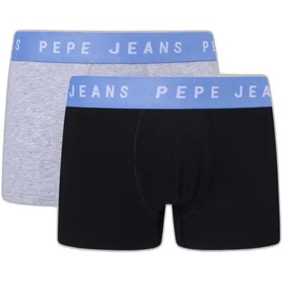 boxers Pepe Jeans Jeans (x2) Noir XL - Publicité boxers Pepe Jeans Jeans (x2) Noir XL - Publicité