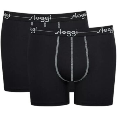 Boxers Sloggi Start (x2) Noir 2XL - Publicité Boxers Sloggi Start (x2) Noir 2XL - Publicité