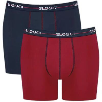 Boxers Sloggi Start (x2) Bleu M - Publicité Boxers Sloggi Start (x2) Bleu M - Publicité