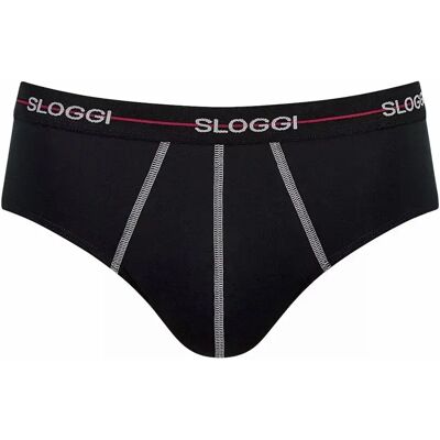 Slips Sloggi Start Midi (x2) Rouge L - Publicité Slips Sloggi Start Midi (x2) Rouge L - Publicité