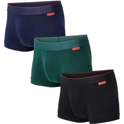 Caleçon Undiemeister Dark Shades (x3) Noir 3XL - Publicité Caleçon Undiemeister Dark Shades (x3) Noir 3XL - Publicité
