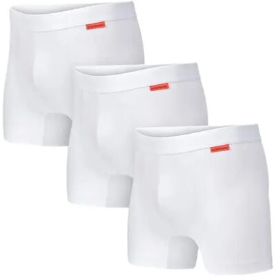Boxer Undiemeister (x3) Blanc M - Publicité Boxer Undiemeister (x3) Blanc M - Publicité