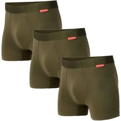 Boxer Undiemeister Highland Moss (x3) Vert 3XL - Publicité Boxer Undiemeister Highland Moss (x3) Vert 3XL - Publicité