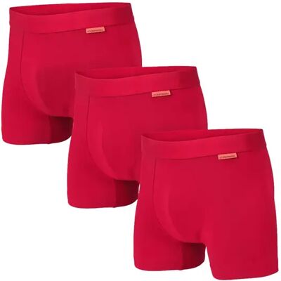 Boxer Undiemeister Bright Sunrise (x3) Rouge 3XL - Publicité Boxer Undiemeister Bright Sunrise (x3) Rouge 3XL - Publicité
