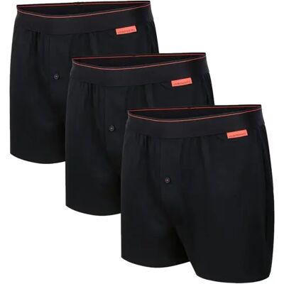 Boxer Undiemeister Volcano Ash (x3) Noir 3XL - Publicité Boxer Undiemeister Volcano Ash (x3) Noir 3XL - Publicité