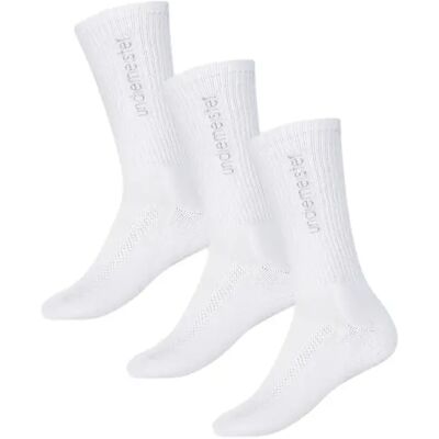 Chaussettes Undiemeister (x3) Blanc 43/46 - Publicité Chaussettes Undiemeister (x3) Blanc 43/46 - Publicité