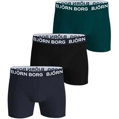 Boxer Björn Borg (x3) Noir M - Publicité Boxer Björn Borg (x3) Noir M - Publicité