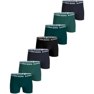 Boxer Björn Borg (x7) Noir L - Publicité Boxer Björn Borg (x7) Noir L - Publicité