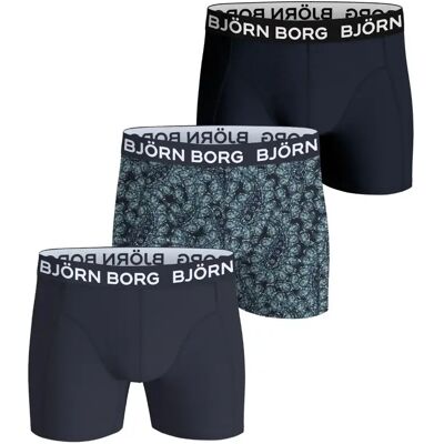 Boxer coton mélangé Björn Borg Bamboo (x3) Multicolore L - Publicité Boxer coton mélangé Björn Borg Bamboo (x3) Multicolore L - Publicité