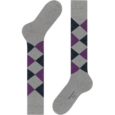 Chaussettes hautes Burlington King Gris 40/46 - Publicité Chaussettes hautes Burlington King Gris 40/46 - Publicité