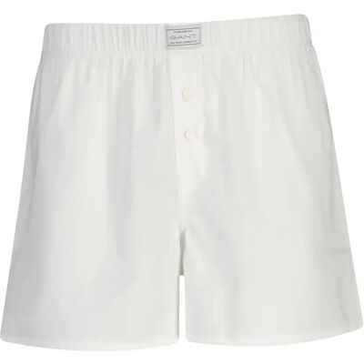 Boxer en coton tissé Gant (x2) Blanc M - Publicité Boxer en coton tissé Gant (x2) Blanc M - Publicité