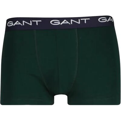 Boxer Gant Striped (x3) Vert M - Publicité Boxer Gant Striped (x3) Vert M - Publicité