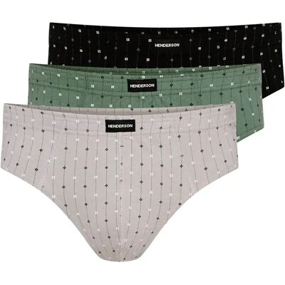 Slip Henderson Classic (x3) Blanc M - Publicité Slip Henderson Classic (x3) Blanc M - Publicité