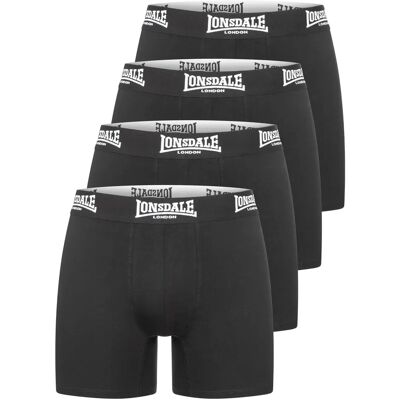 Boxer Lonsdale West Challow (x4) Noir 3XL - Publicité Boxer Lonsdale West Challow (x4) Noir 3XL - Publicité