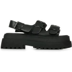 Sandales femme Buffalo Pluto Ari - Vegan Nappa Noir 40 - Publicité Sandales femme Buffalo Pluto Ari - Vegan Nappa Noir 40 - Publicité