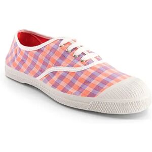 Baskets femme Bensimon Lacets Summer Checks Jaune 36 - Publicité Baskets femme Bensimon Lacets Summer Checks Jaune 36 - Publicité