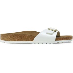 Sandales femme Birkenstock Madrid Birko-Flor Patent Blanc 39 Étroit - Publicité Sandales femme Birkenstock Madrid Birko-Flor Patent Blanc 39 Étroit - Publicité