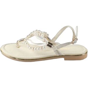 Sandales femme Buffalo Kira Pearl Beige 40 - Publicité Sandales femme Buffalo Kira Pearl Beige 40 - Publicité