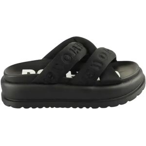 Sandales femme Buffalo Palma Cross - Vegan Lycra Noir 39 - Publicité Sandales femme Buffalo Palma Cross - Vegan Lycra Noir 39 - Publicité