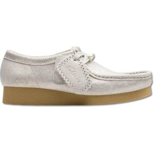 Chaussures bateau femme Clarks WallabeeEVO Argenté 36 - Publicité Chaussures bateau femme Clarks WallabeeEVO Argenté 36 - Publicité